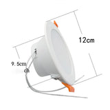 3pcs Smart Voice Control 4 inch Downlight WiFi RGBW 10W support Alexa and Google Home IFTTT automation timer switch Led light