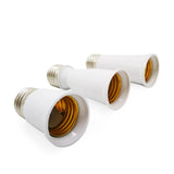 E27 To E27 Lamp Base Converter 65mm 95mm Lamp Holder Extender E27-E27 Lamp Socket Adapter Flame Retardant For LED Bulb
