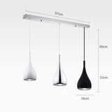 Modern Restaurant Pendant Lights Minimalist LED Hand Lamp Dining room Pendant Lamps Indoor Decoration Home Lighting Lamparas