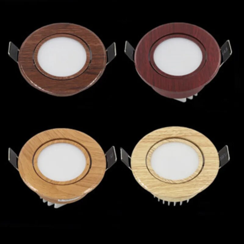 LED Downlight 3W 5W 7W Round Recessed Lamp 110V 220V 230V 240V Led Bulb Bedroom Kitchen Indoor LED Spot Lighting