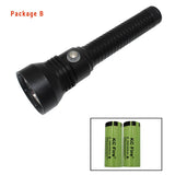 Powerful XHP70.2 LED Diving Flashlight Torch Scuba Camping 2in1 Portable Dive torch Waterproof XHP70 Underwater 100M Flashlights
