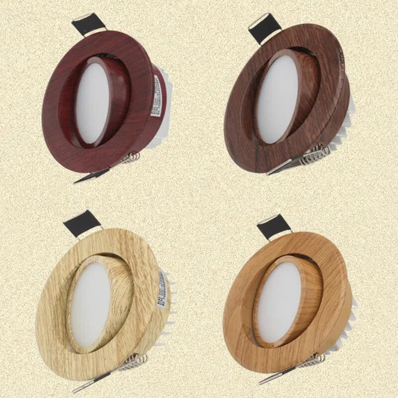 LED Downlight 3W 5W 7W Round Recessed Lamp 110V 220V 230V 240V Led Bulb Bedroom Kitchen Indoor LED Spot Lighting