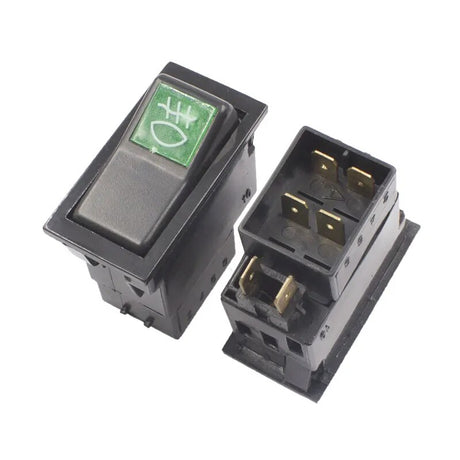 Car-styling Modified Rocker Switch Button Universal engine stop+larme/fan/power/wiper/fog lamp switch with cable