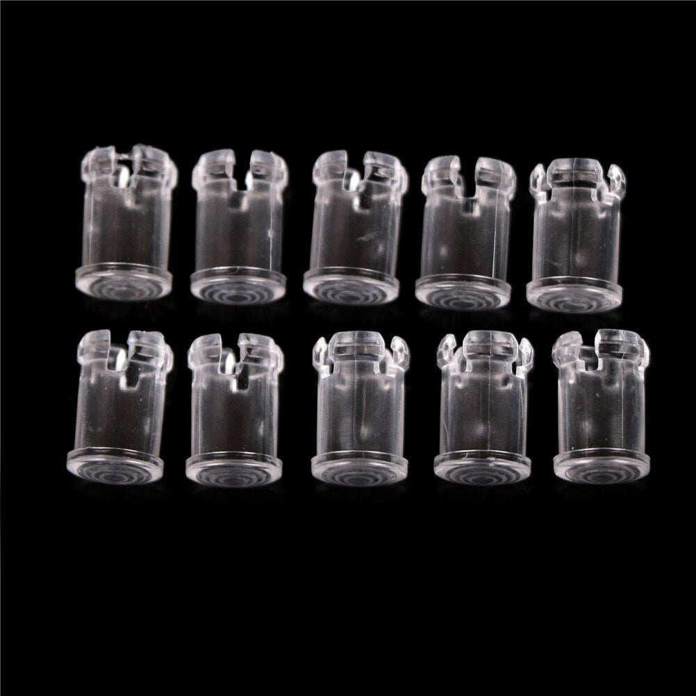 Clear Plastic LED Light Emitting Diode Lampshade Protector 10/20pcs 3mm 5mm