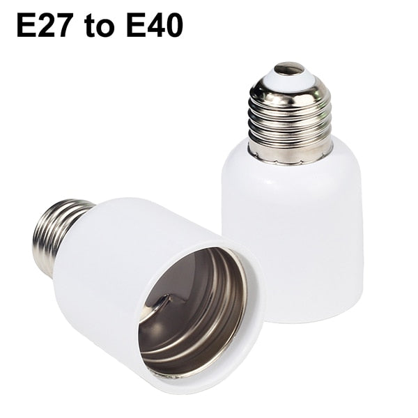 E27 Male to E14 G9 E12 B22 G4 MR16 GU10 E40 Female Lamp Base Lamp Holder Converter Socket Adapter For LED Corn Bulb light