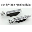 best selling 2pcs/lot 0.48W 12V 24V LED Daytime Running Light Car Driving light Lamp White wind power