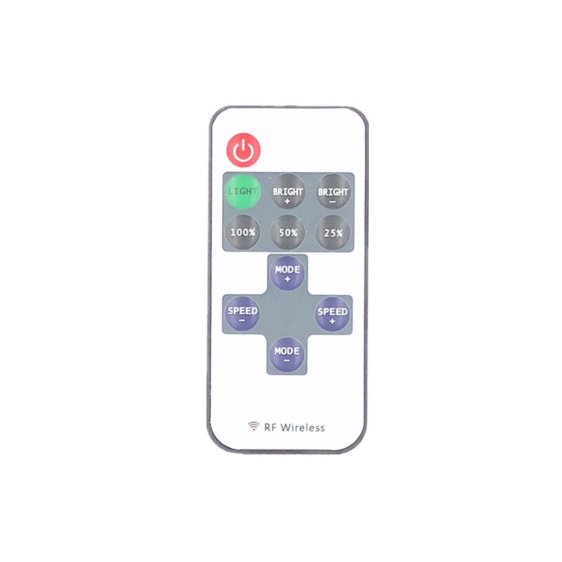 Mini DC 12V Led Controller Dimmer 6A Wireless RF Remote to Control Single Color Strip Lighting 3528 5050 5630 2835 led strip