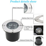 IP67 3W 6W 10W 14W Waterproof LED Underground Light Outdoor Ground Garden Path Floor Buried Yard Spot Landscape AC85-265V DC12V