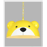 American children bedroom panda pendant lights kids cartoon nursery study hanging lamp creative home deco kitchen led luminaire