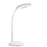 LED table lamp flexible foldable three-speed dimming eye protection table lamp AAA battery-powered children reading book light