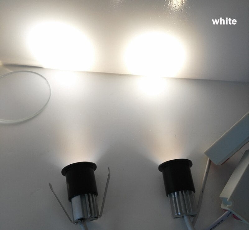 Mini LED cabinet light 3w 6W COB mini LED downlight  AC85V-265V Mini LED spot lamp white or Warm white RoHS CE with led driver