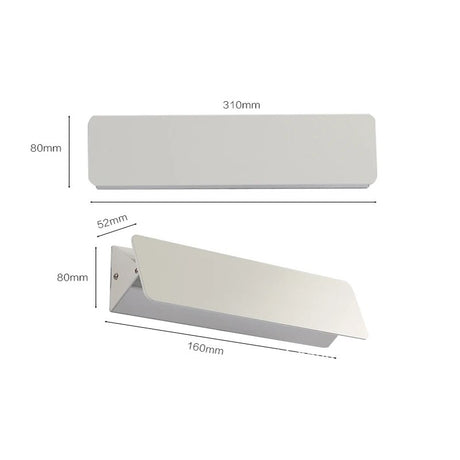 Modern Led Wall Light Indoor Wall Lamps Up Down 5W 10W 15W Wall Sconce Lamp Lights for Bedroom Living Room Stair Mirror Light