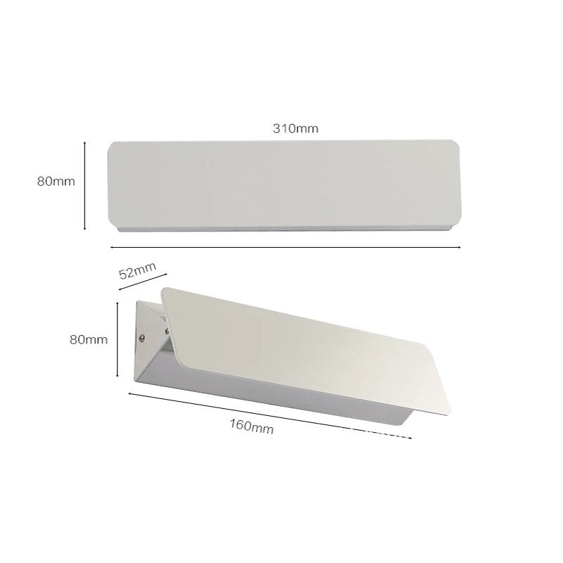 Modern Led Wall Light Indoor Wall Lamps Up Down 5W 10W 15W Wall Sconce Lamp Lights for Bedroom Living Room Stair Mirror Light
