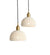  Nordic Japan Style Pendant Lights Fixtures Dinning Living Room Light White Ceramic Copper Vintage Pendant Lamp Hang lamp