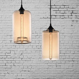 Modern colorful glass bowl pendant lights E27 hanging lamps loft kitchen living room bedroom restaurant hotel lights