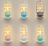 Wand lamp Nordic LED Wall Light Outdoor Lighting Glass Shade Outdoor Wall Lamp Courtyard Porch Lights Buiten Ver lighting