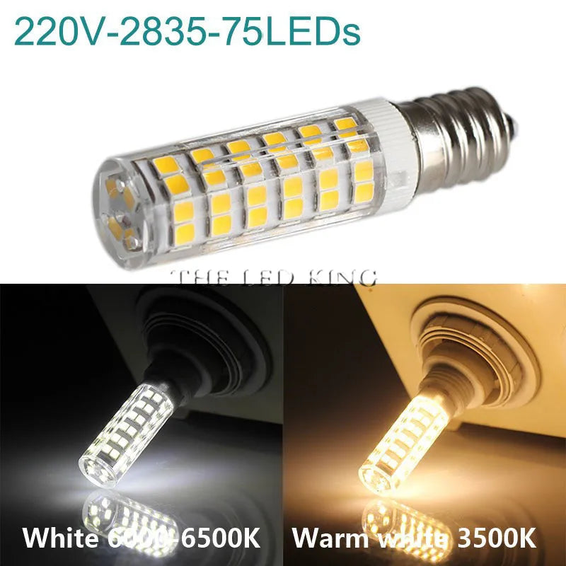 LED Bulb E14 LED Lamp 220V Corn Bulb Warm White Cold White 33 51 75LEDs for Home Modern Living Room LED Light