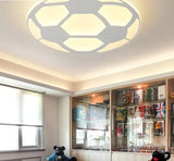 Modern children's cartoon football LED eye lamp simple creative warm boy girl room study  lighting