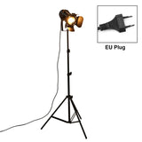 Industrial Retro Tripod Floor Lamp - Creative Studio Black Light Stand
