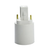 1Pcs Retardant G24 To E27 Lamp Holder Converters Light Bulb Base Socket LED Halogen CFL Lamp Converter G24 bulb Adaptor Screw