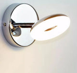 Modern minimalist 5W LED wall lamp bedside reading adjustment angle lights 3000K 4000K 6000K mirror front lamp bathroom lighting