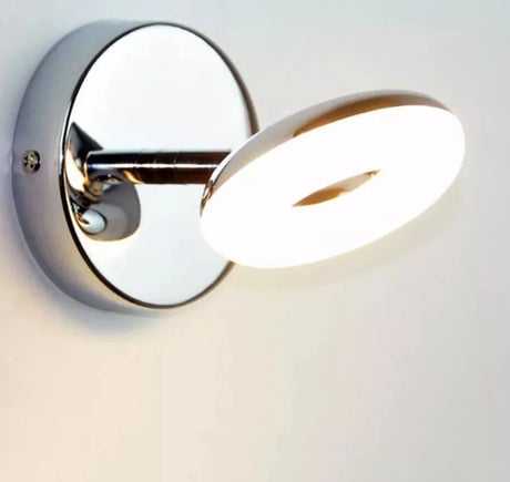 Modern minimalist 5W LED wall lamp bedside reading adjustment angle lights 3000K 4000K 6000K mirror front lamp bathroom lighting