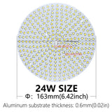 LED Light Board 10W 18W 24W 36W Two-Color LED Chip Source SMD2835 Lamp Bead 250mA Constant Current Input Diode For Panel Light