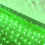 LED Net Grid String Light (1.5x1.5m / 3x2m / 6x4m) - Waterproof Mesh Fairy Lights for Garden & Christmas Decor