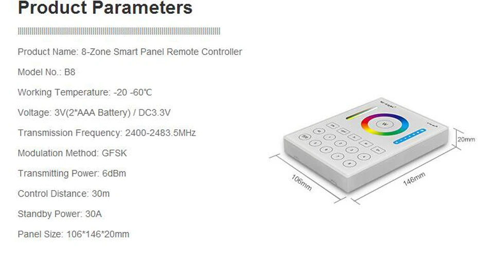 Smart RGB+CCT LED Downlight - Dimmable Color Changing Ceiling Panel (6W-25W)