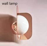 LEAF Chandelier Europe Lustre's  Milky Glass ball lamp Metal Leaves G9 Led Luxury Living Room Rose Gold/gold chandelier lighting