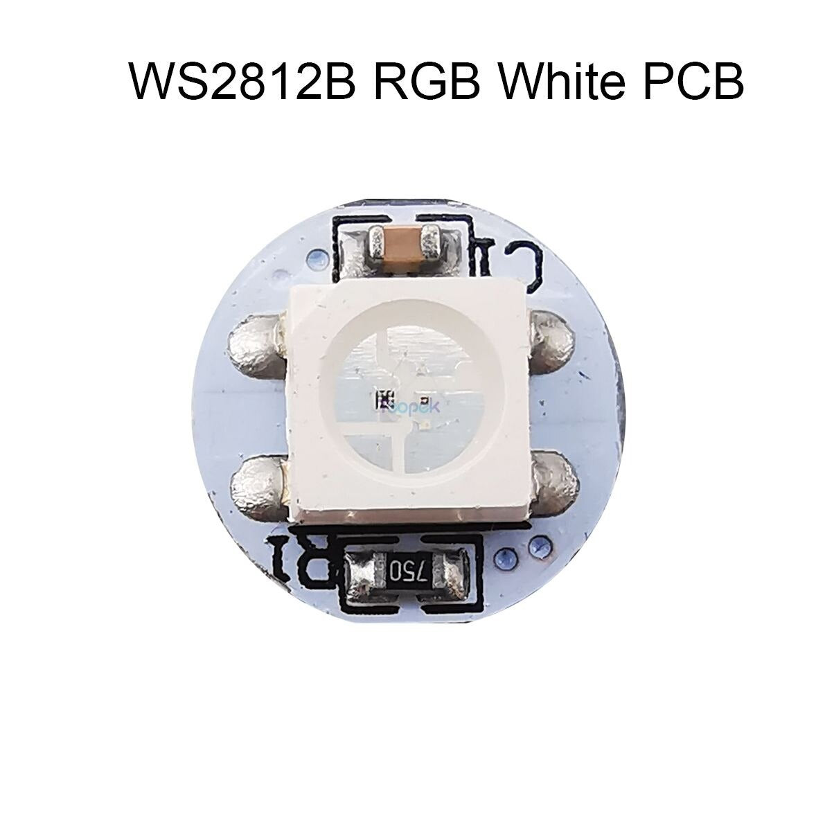 20-500pcs 5050 SMD WS2812B RGB SK6812 RGBW LED Chip Addressable With Mini PCB board (10mm*3mm) Heatsink Black White PCB DC5V