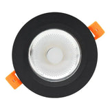 Modern LED COB Recessed Downlight - 5W to 15W Dimmable Spotlight for Commercial & Retail Lighting