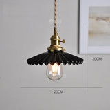 Nordic White Ceramic LED Pendant Lights Fixtures Knob Switch For Bedroom Dinning Living Room Modern Copper Hanging Lamp