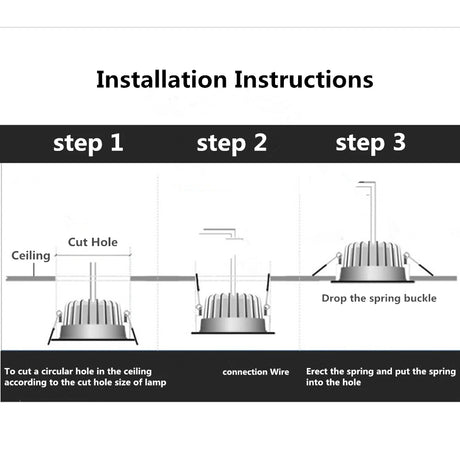 LED Downlight 3W 5W 7W Recessed Ceiling Lamp AC 220V Downlight With Intelligent Radar Sensor Light for Bathroom Stairs Balcony