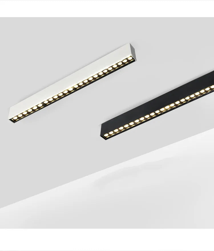 DIMMABLE LED Ceiling Lights Line Lamp AC85-265V 10W 20W 30W 40W Line Lamp LED Spot light Concrete Surface Mounted Ceiling Lights