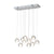 10 Lights Crystal Ball Chandelier LED Hanging Light for Dining Room Stairs Shop Hotel Dimmable Home Lighting