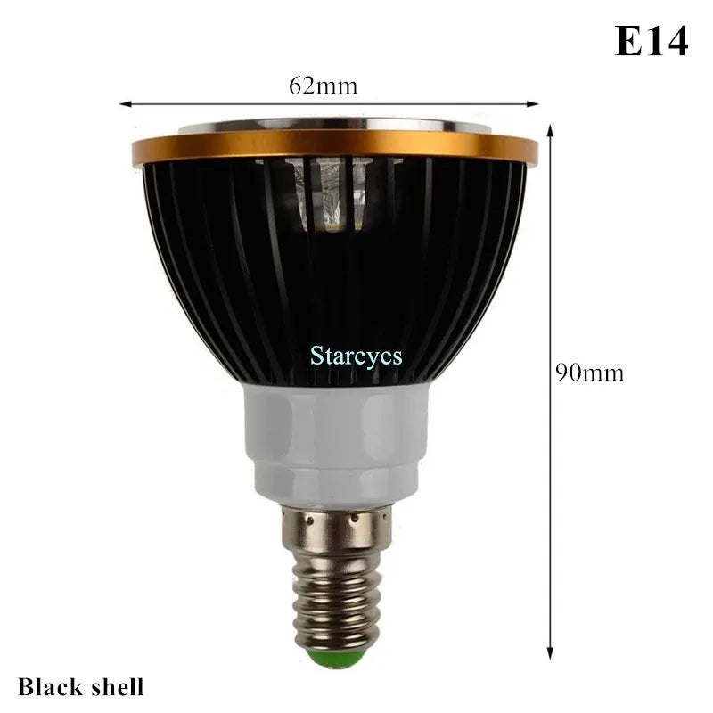 1 Piece of  LED COB Par20 Bulb E27 GU10 B22 E14 110V 220V 3W 5W 7W dimmable spot light Lamp LED P20 Spotlight downlight Lighting