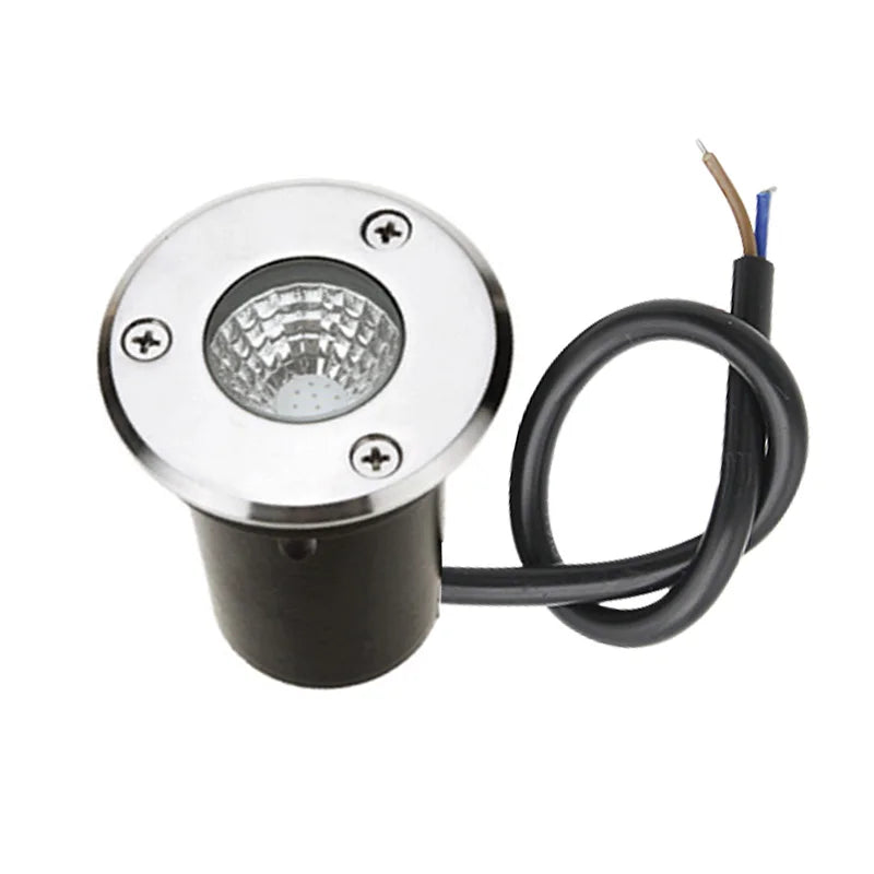 LED Underground light 3W 5W 10W COB Floor Lamp Outdoor Ground Spot Landscape Garden Square Path Buried Yard 85-265V DC12V IP68