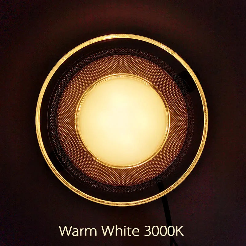 Light Guide LED Downlight 3W 5W 7W 9W 12W 15W Ceiling Recessed Lamps Round Shape Acrylic Panel Indoor High Brightness