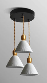 Nordic Modern Ceramic Pendant Lights Fixtures Bedroom Living Room Light Hang lamp Vintage Hanging Lamp Luminaire Lighting