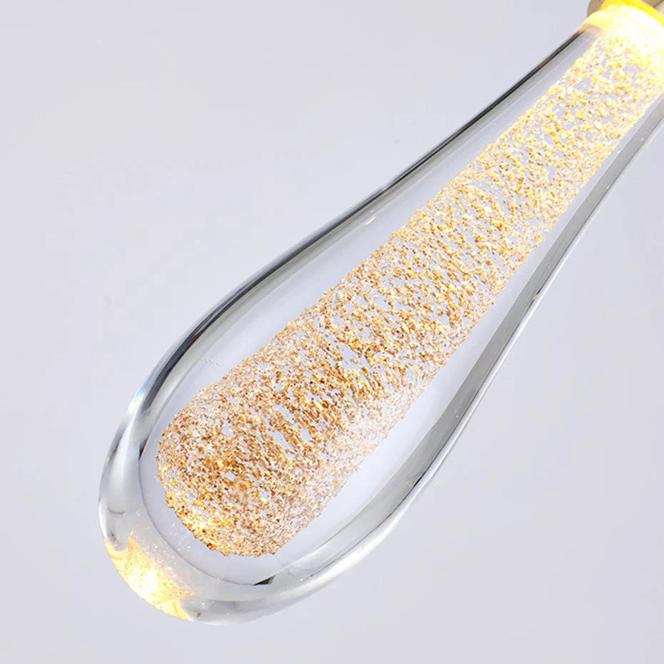 Modern LED Pendant Lights Living Room Villa Indoor Crystal Lamp Ceiling Chandelier Home Decor Lighting