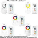 Wi-Fi Smart Controller Tuya Alexa Google Home Voice DC5-24V Single color Dimmer CCT RGB RGBW RGBCCT 5 in 1 LED Strip APP 2.4G RF