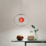 BIG ONE Designer postmodern pendant light Dining Room Kitchen Simple glass ball pendant light home interior lighting