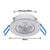 3W RGB LED Recessed Downlight Retrofit Fixture AC85-265V Ceiling Light Remote Dimmable Spot Light 16 Colors Home Indoor Lighting