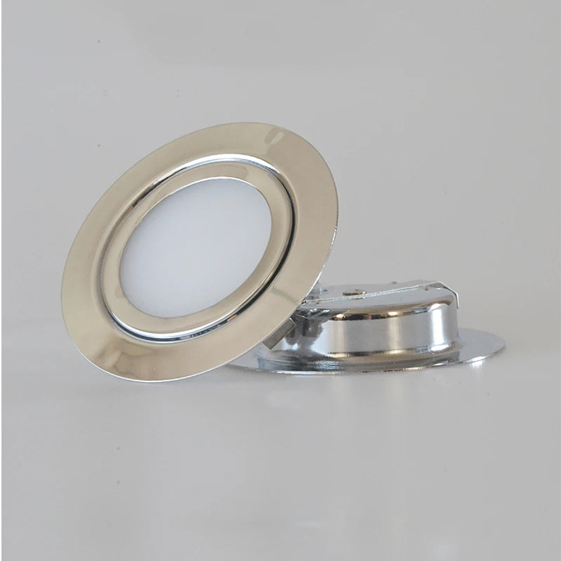 Mini LED Spotlight IP65 Waterproof - 12V Ultra-Thin Hidden Downlight for Bathroom, Outdoor & Cabinet - 3W / 5W / 7W Recessed Ceiling Light