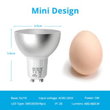 GU10 Smart LED Light Bulb RGBCW Dimmable Spotlighting Alexa Google Home Voice Control 110-240V Lamp