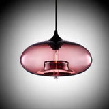 Simple Modern Colorful Hanging Lamp Loft E27 Pendant Lamp Nordic Kitchen Restaurant Living Room Bedside Glass Lightings