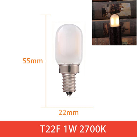 Led Candle Light Bulb E12 E14 Effect Dimmable Bulb C7 0.5W T22G 1W Home For Decors Lighting Ampoule Candle Bulb