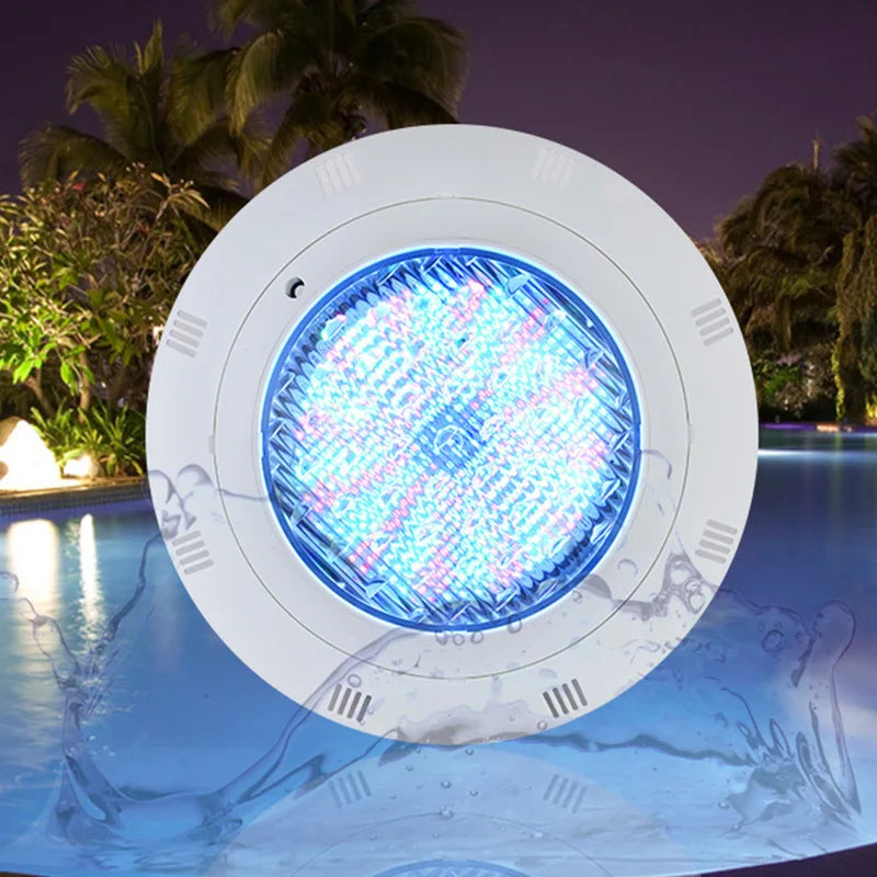 20W 30W 40W 50W 60W 70W LED Underwater Swimming Pool Lights RGB Color Changing AC12V IP68 Waterproof Lamp with Remote Controller
