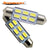 2 pieces best selling 3W car LED for dome light F-estoon 5630 5730 9SMD 9 smd led 41mm clearance lamps door Bulb